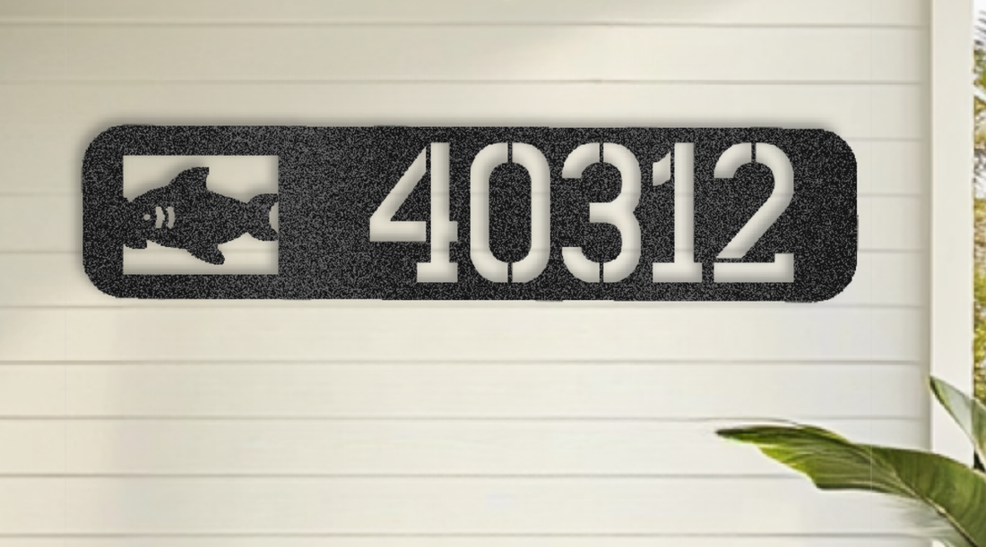 Making a Grand Entrance: The Art of Choosing the Perfect Address Sign