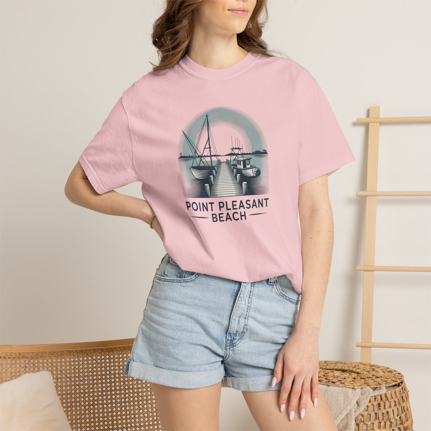 Point Pleasant Beach Jersey Shore T-Shirt — Beach Town Vintage Tee
