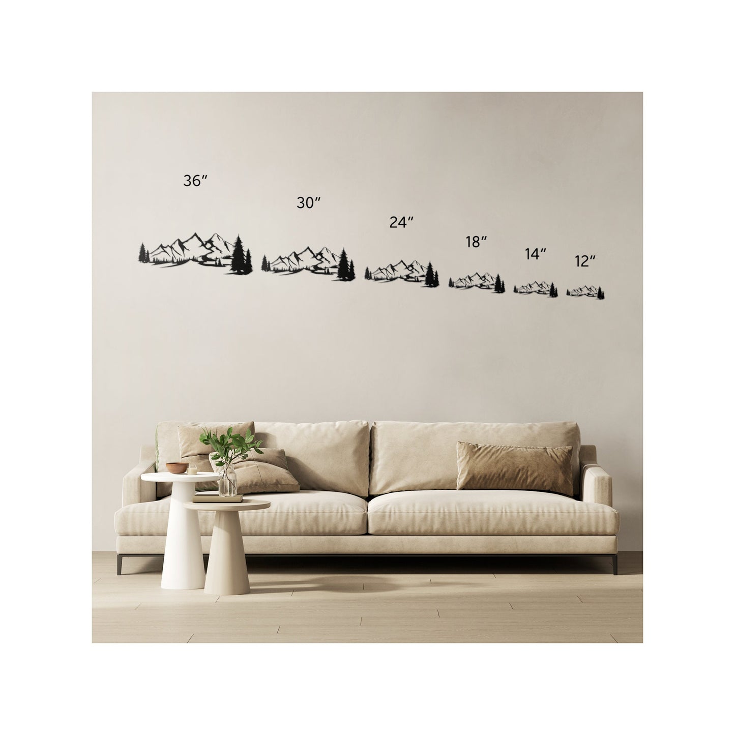 Mountain Metal Wall Art Nature And Forest Decoration Farmhouse Decor Above Bed Decor Lake Decor Large Wall Art Wall Hanging clickcoastal