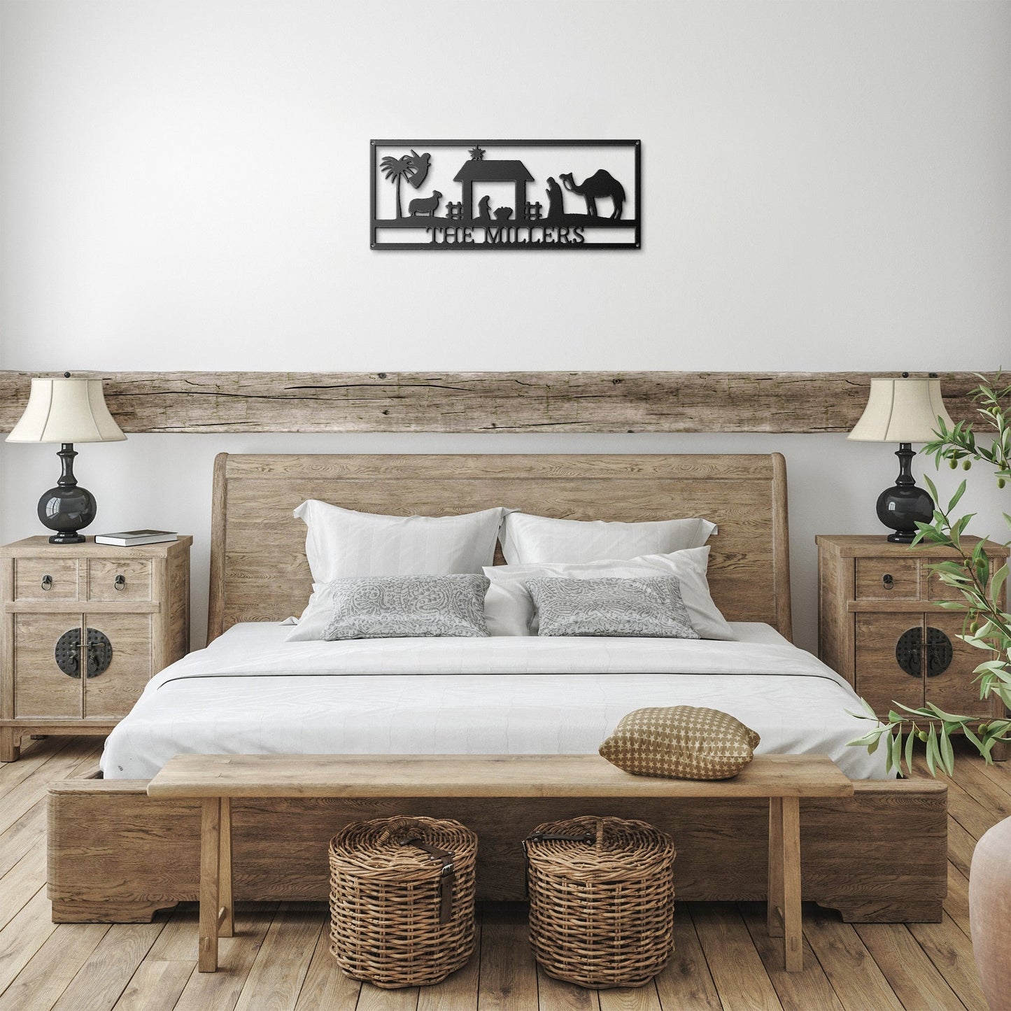 Custom Nativity Metal Sign Nativity Metal Art Manger Scene Christian Metal Sign Christmas Wall Hanging Farmhouse Christmas Decor Creche clickcoastal