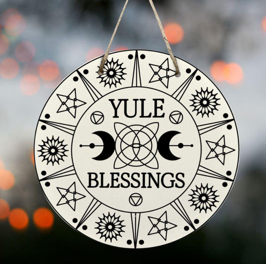 Witchy Home Decor Gift,Mystic Samhain Wiccan Wood Sign,Halloween Wall Art,Pagan Goth Host Gift,Dark Academia,Witch Aesthetic,Whimsigoth