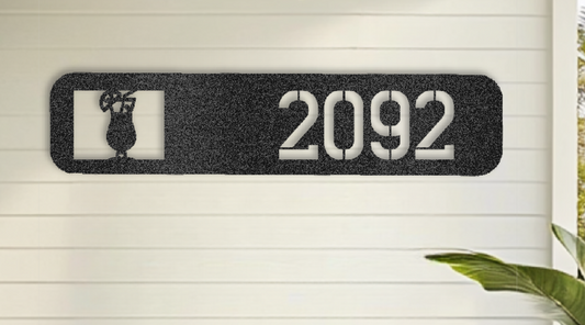 Welcome Home in Style: Create a Warm Greeting with Custom Metal Signs