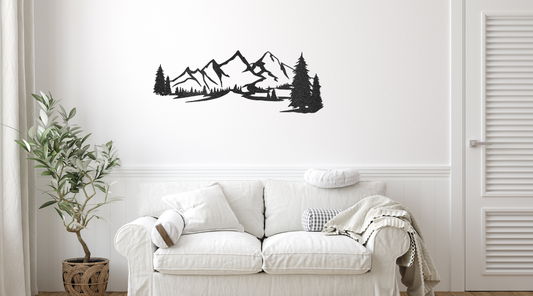 Celebrate Adventure and Connection: Black Metal Wall Decor for Every Space