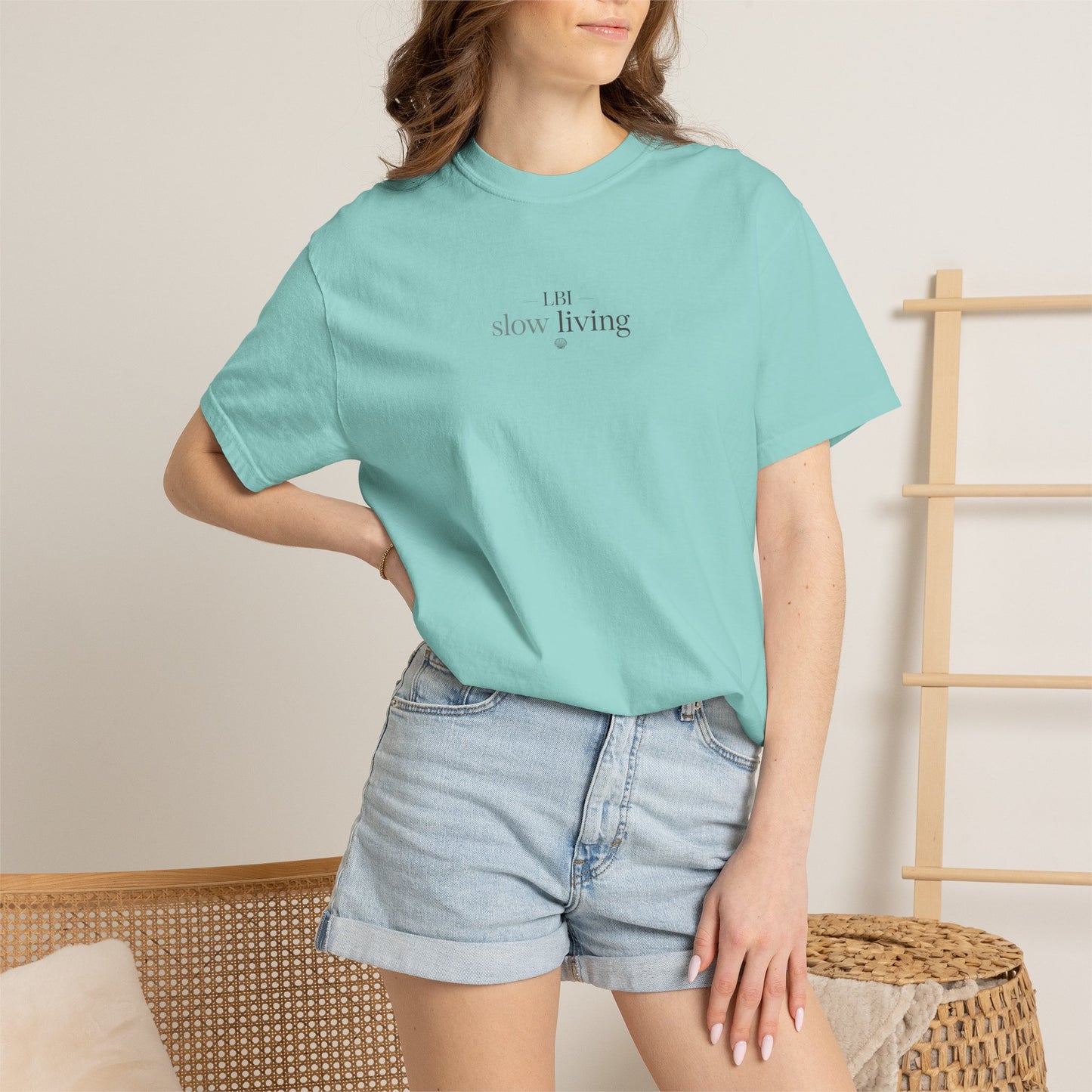 New Jersey Shore LBI "Slow Living" T-Shirt