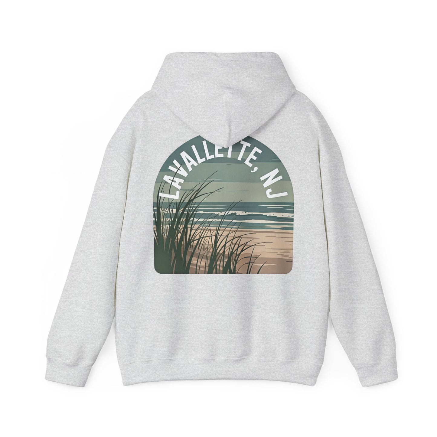 Sea Grass Beach Hoodie – Lavallette, NJ Vintage Coastal Sweatshirt