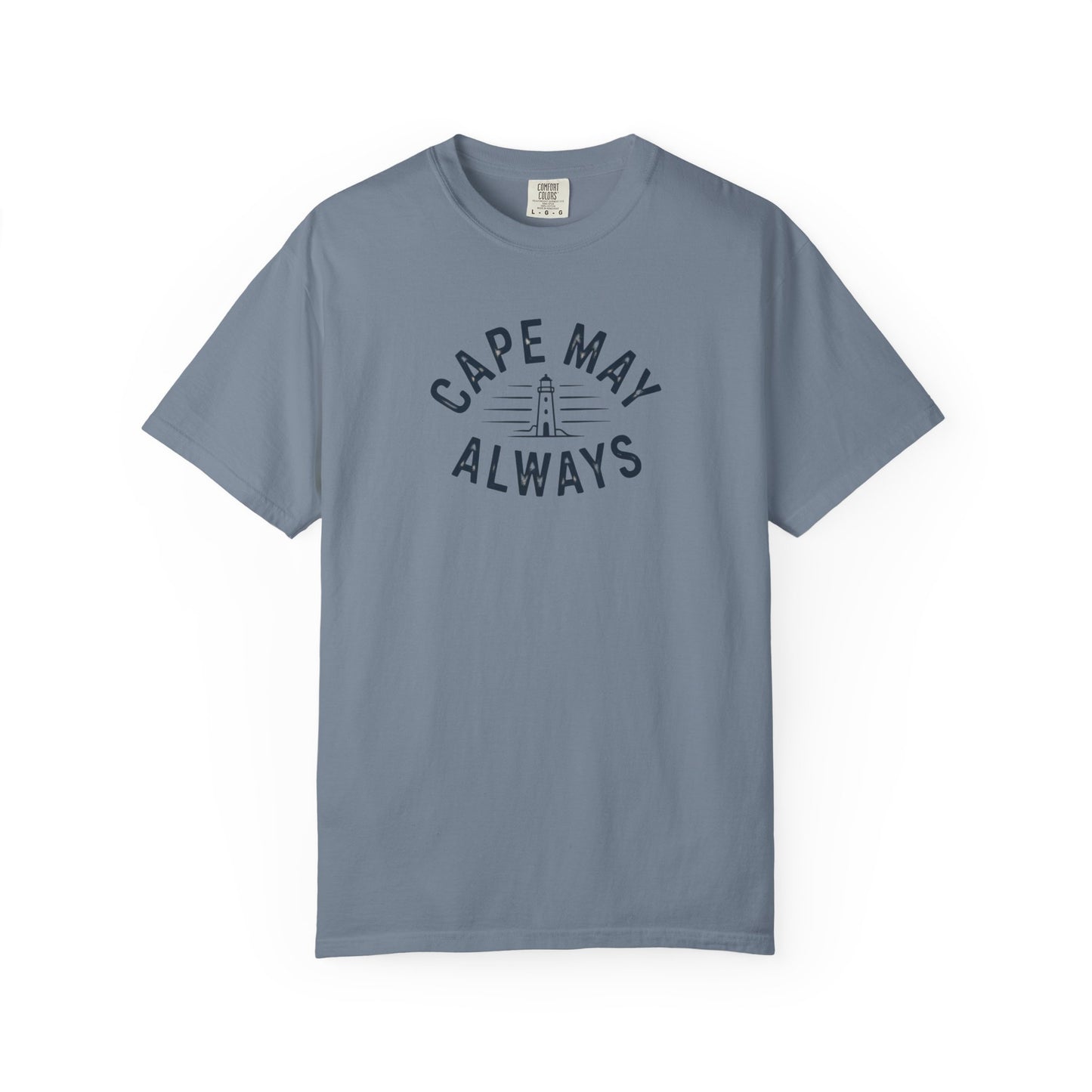Cape May Always T-Shirt — New Jersey Shore Vintage Lighthouse Beach Tee