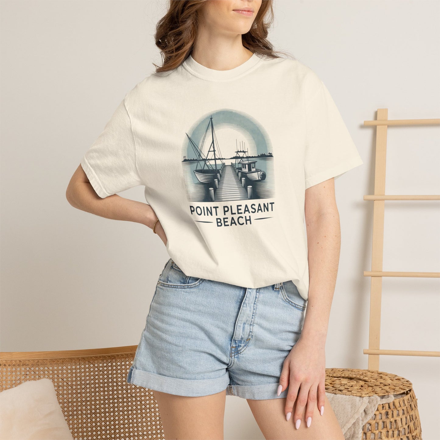 Point Pleasant Beach Jersey Shore T-Shirt — Beach Town Vintage Tee