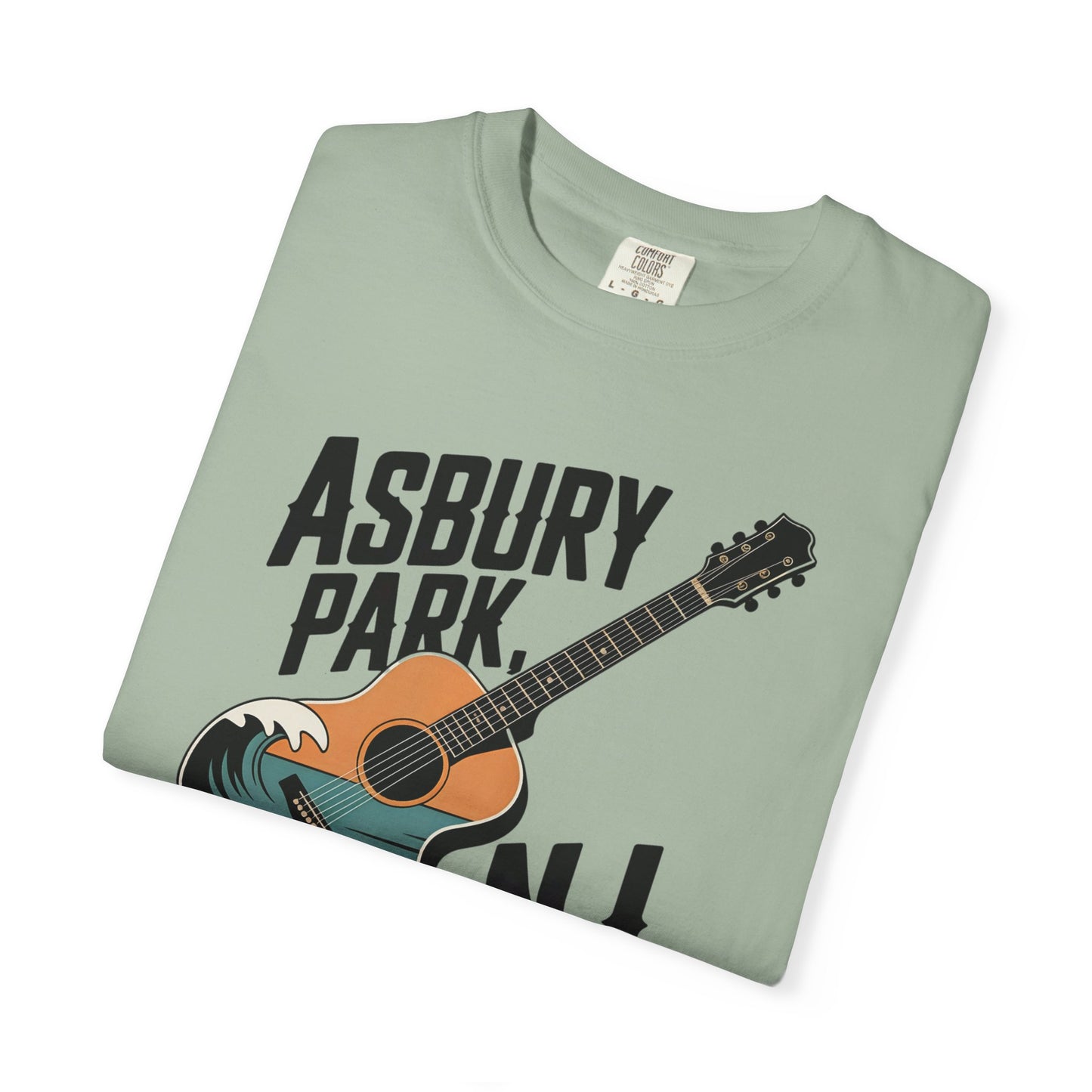 Asbury Park NJ Guitar Beach T-Shirt