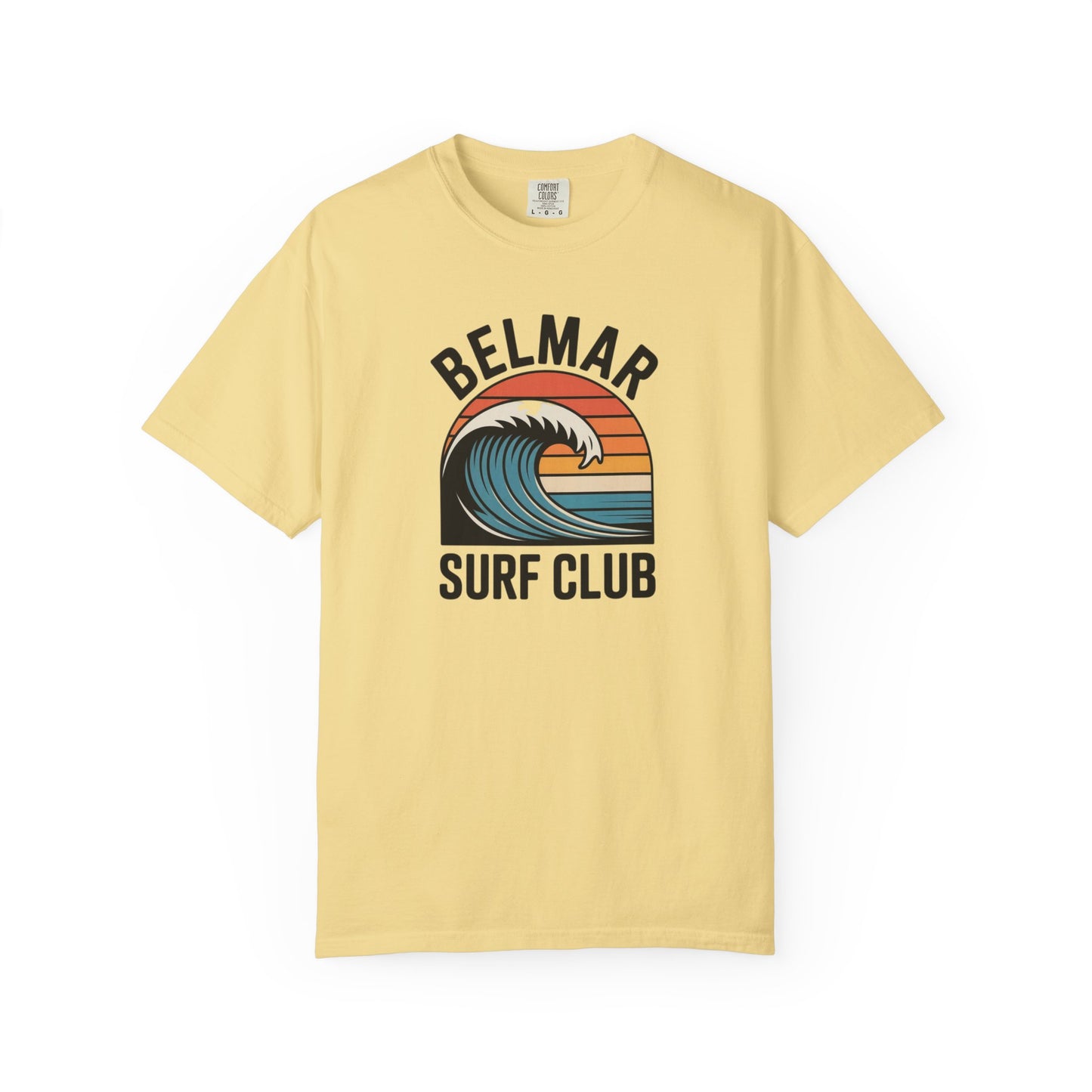 Belmar Surf Club T-Shirt — Retro Wave Beach Tee