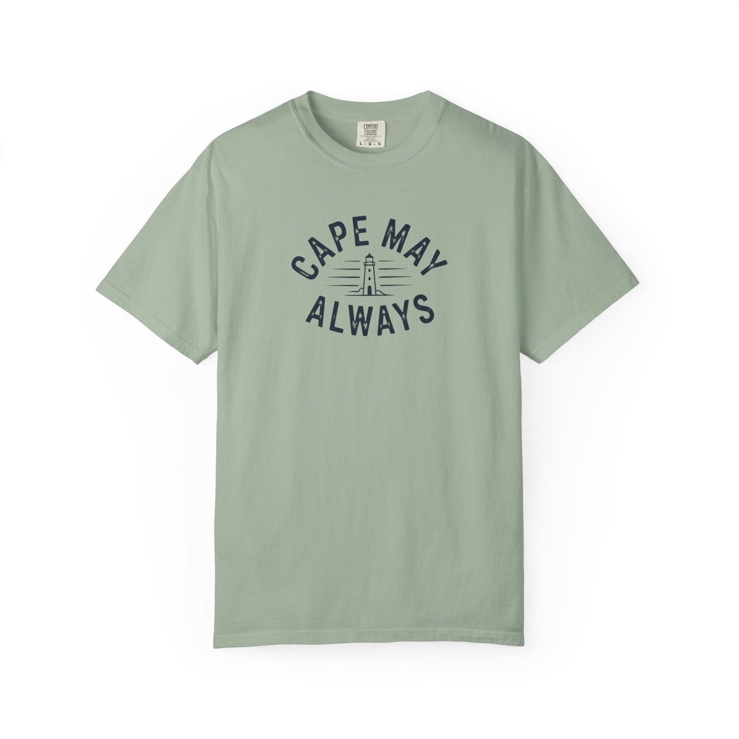 Cape May Always T-Shirt — New Jersey Shore Vintage Lighthouse Beach Tee