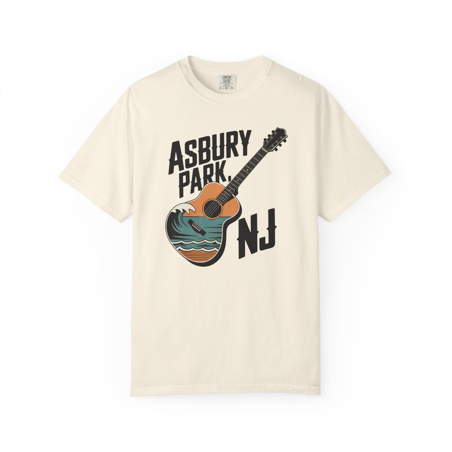Asbury Park NJ Guitar Beach T-Shirt