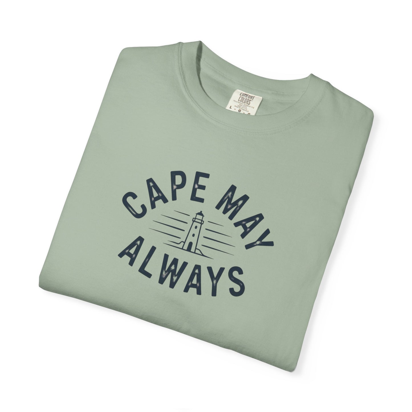 Cape May Always T-Shirt — New Jersey Shore Vintage Lighthouse Beach Tee