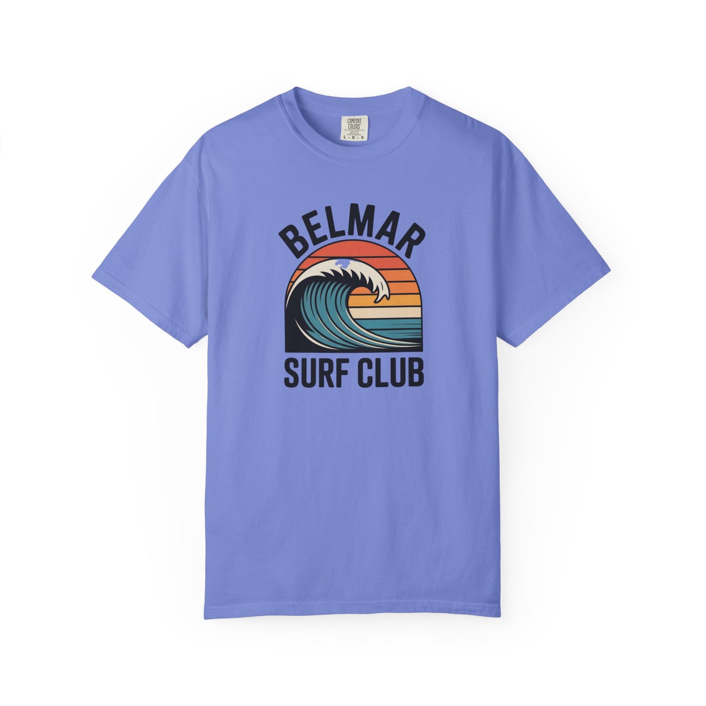 Belmar Surf Club T-Shirt — Retro Wave Beach Tee