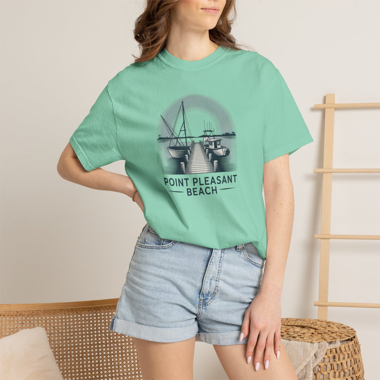 Point Pleasant Beach Jersey Shore T-Shirt — Beach Town Vintage Tee
