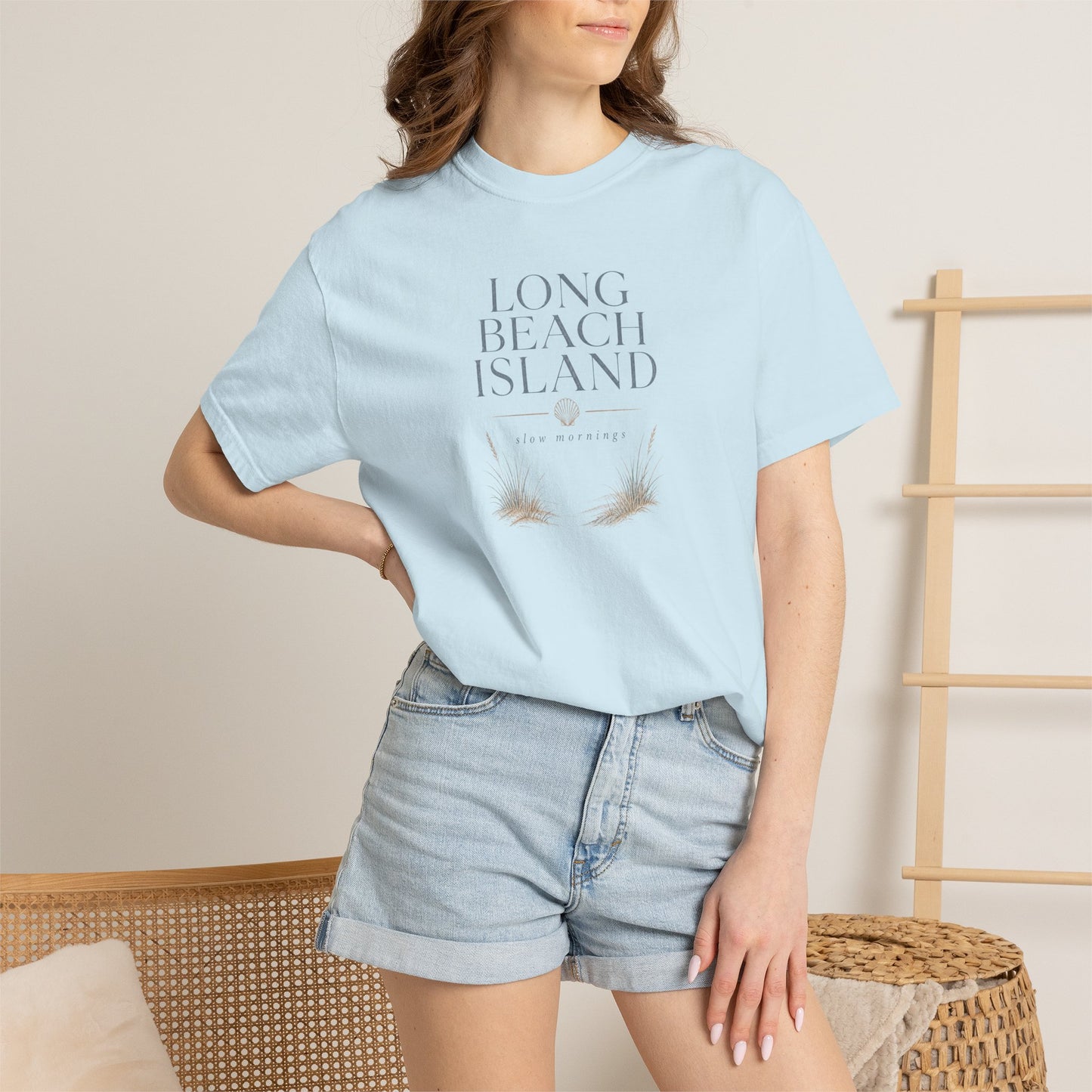 Long Beach Island (LBI) "Slow Mornings" T-Shirt