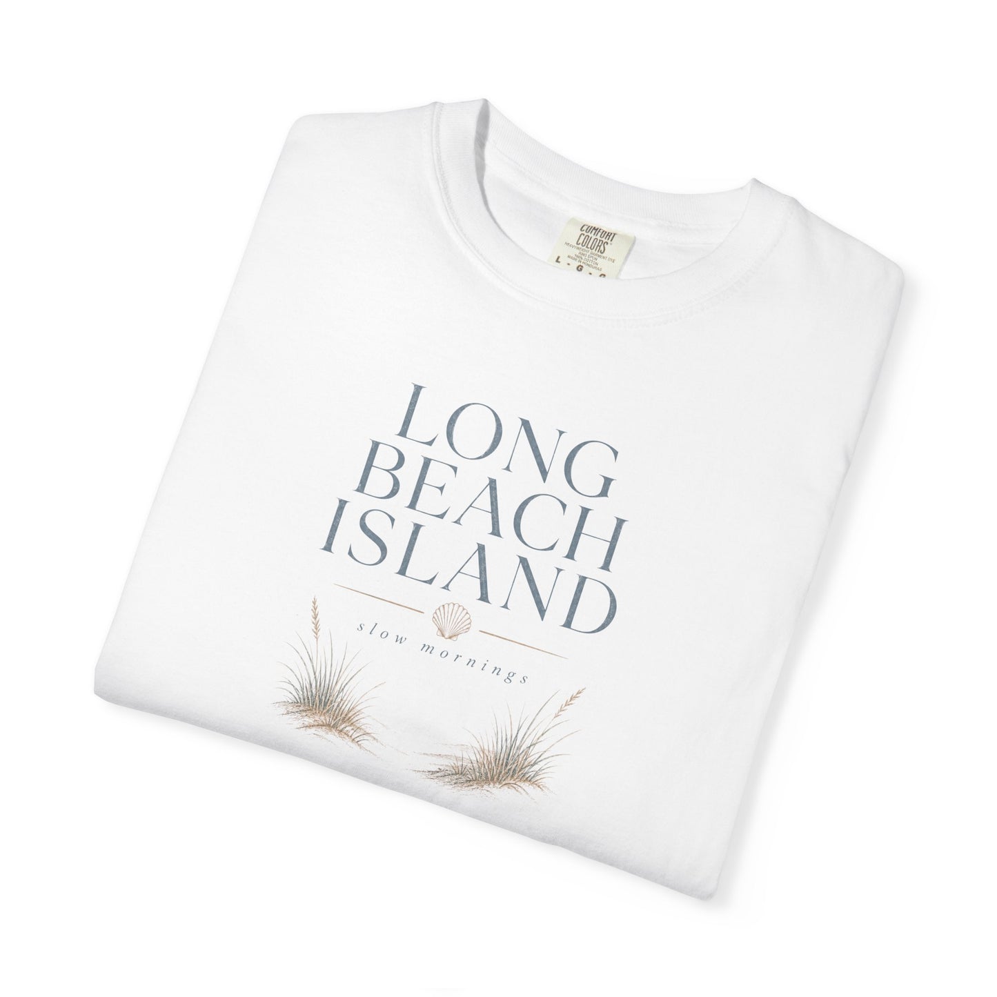 Long Beach Island (LBI) "Slow Mornings" T-Shirt