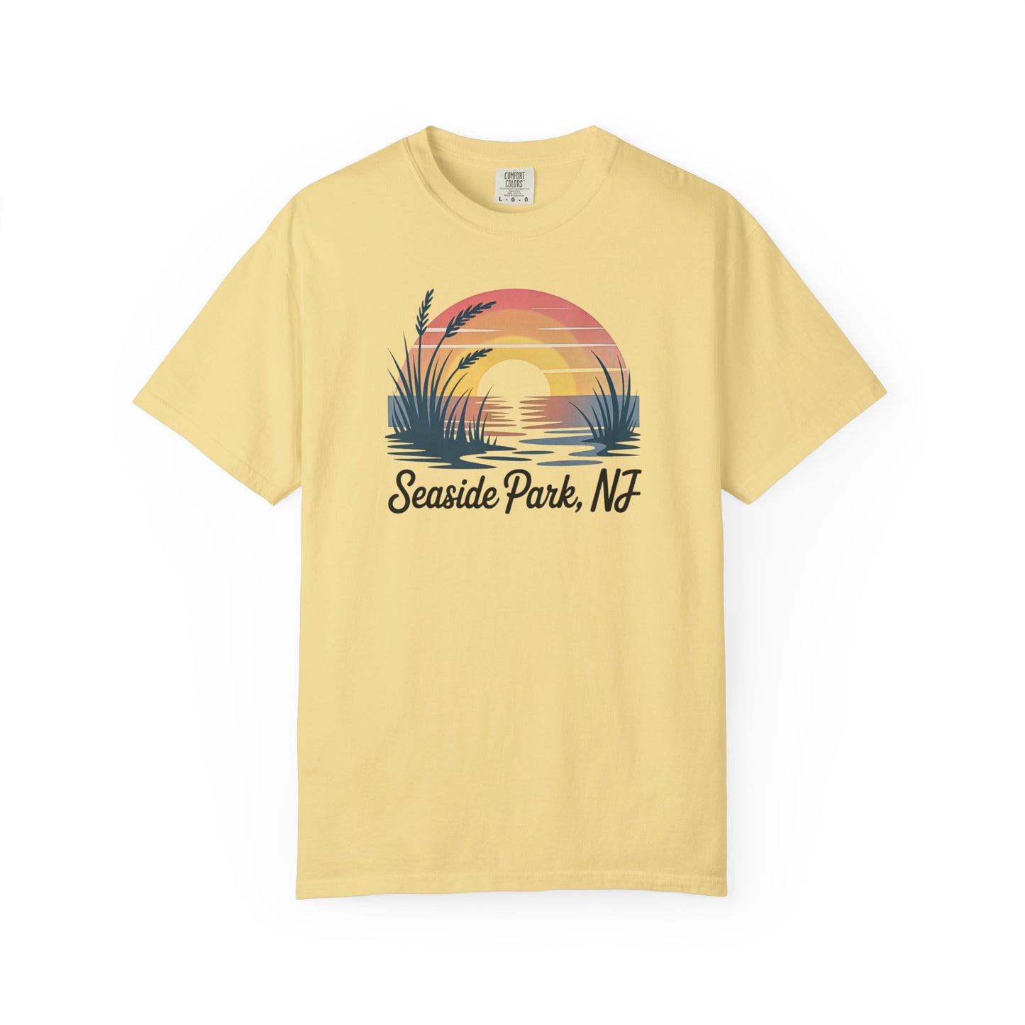 Seaside Park, NJ Shore Sunset Beach T-Shirt