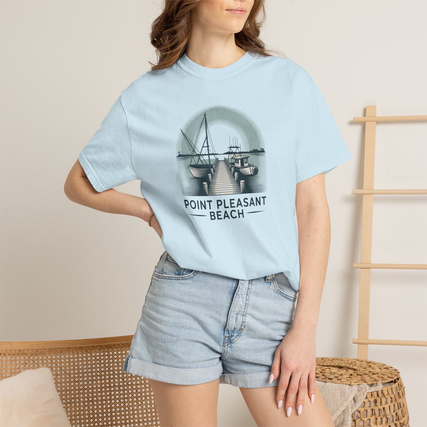 Point Pleasant Beach Jersey Shore T-Shirt — Beach Town Vintage Tee