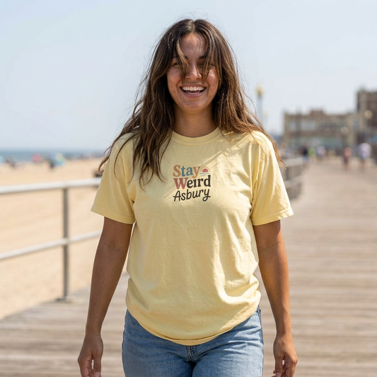 Asbury Park New Jersey Shore Beach T-Shirt