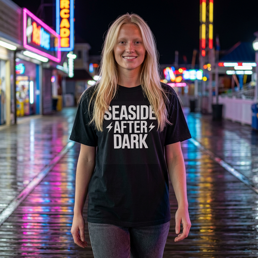 Seaside Heights Boardwalk Nightlife T-Shirt — New Jersey Shore Tee