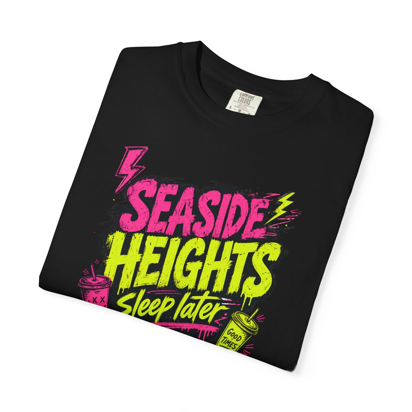 Seaside Heights 'Sleep Later' Graphic T-Shirt