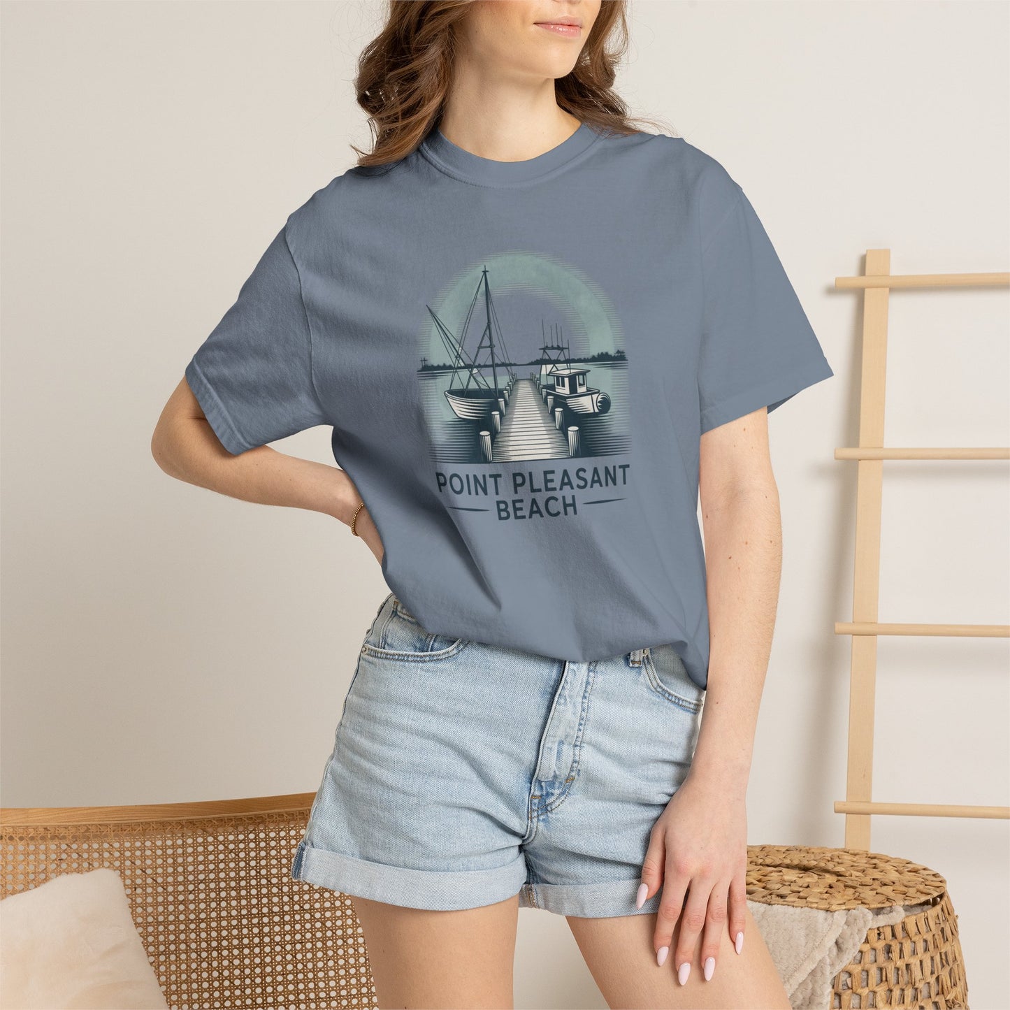 Point Pleasant Beach Jersey Shore T-Shirt — Beach Town Vintage Tee