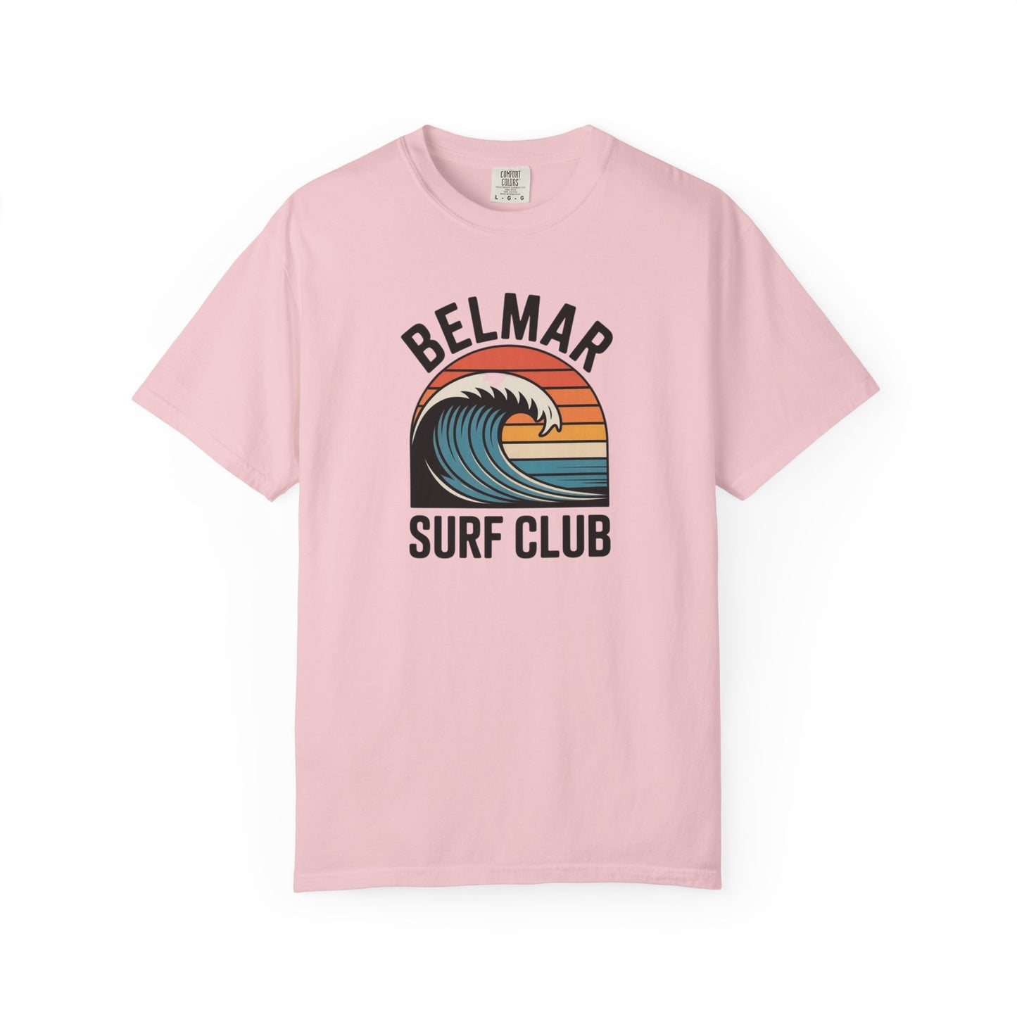 Belmar Surf Club T-Shirt — Retro Wave Beach Tee