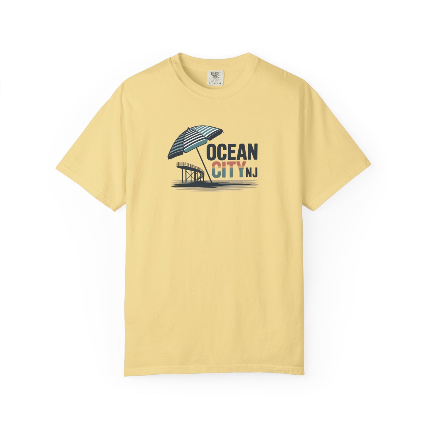 Ocean City NJ Beach Umbrella T-Shirt