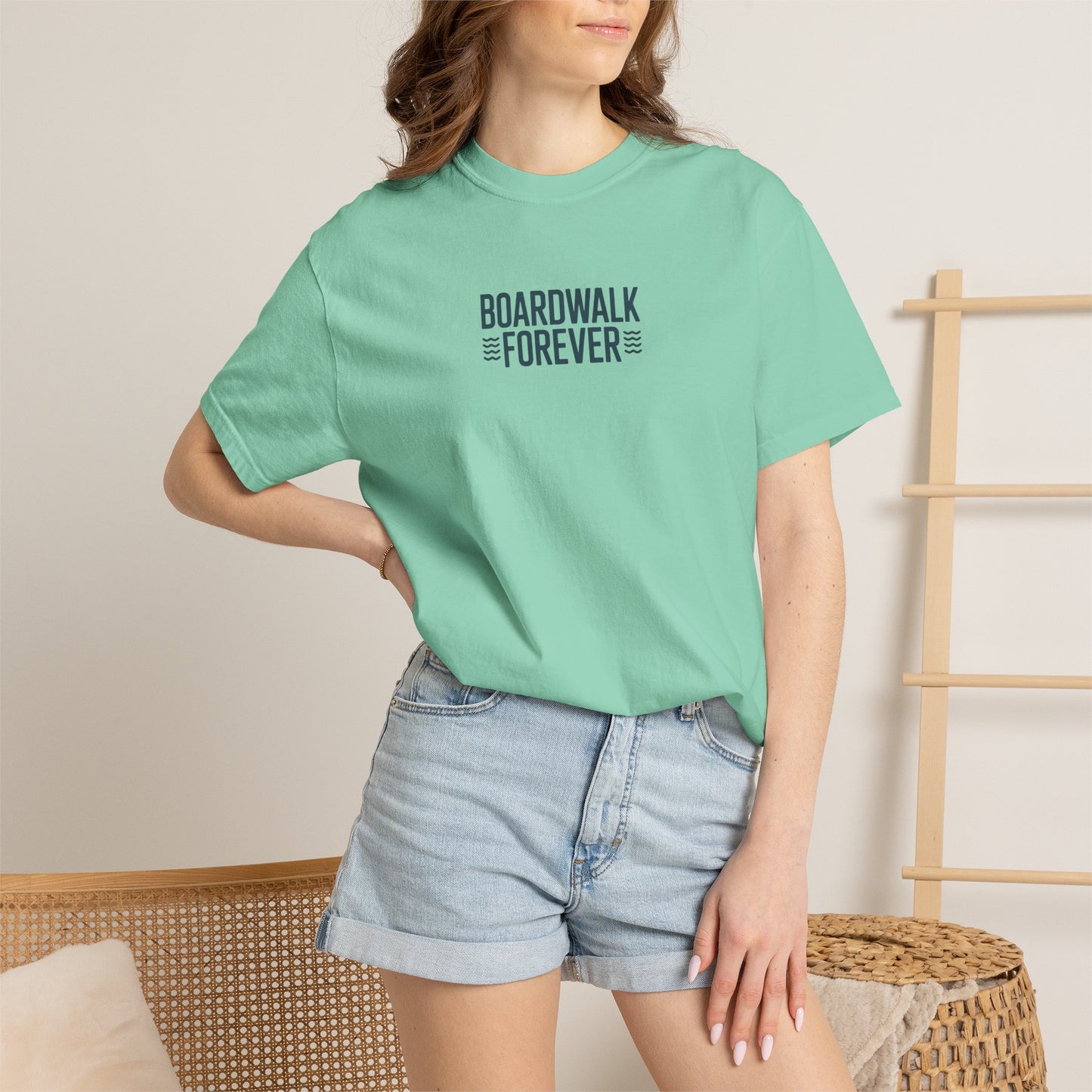 Boardwalk Forever T-Shirt — Vintage Coastal New Jersey Shore Graphic Tee