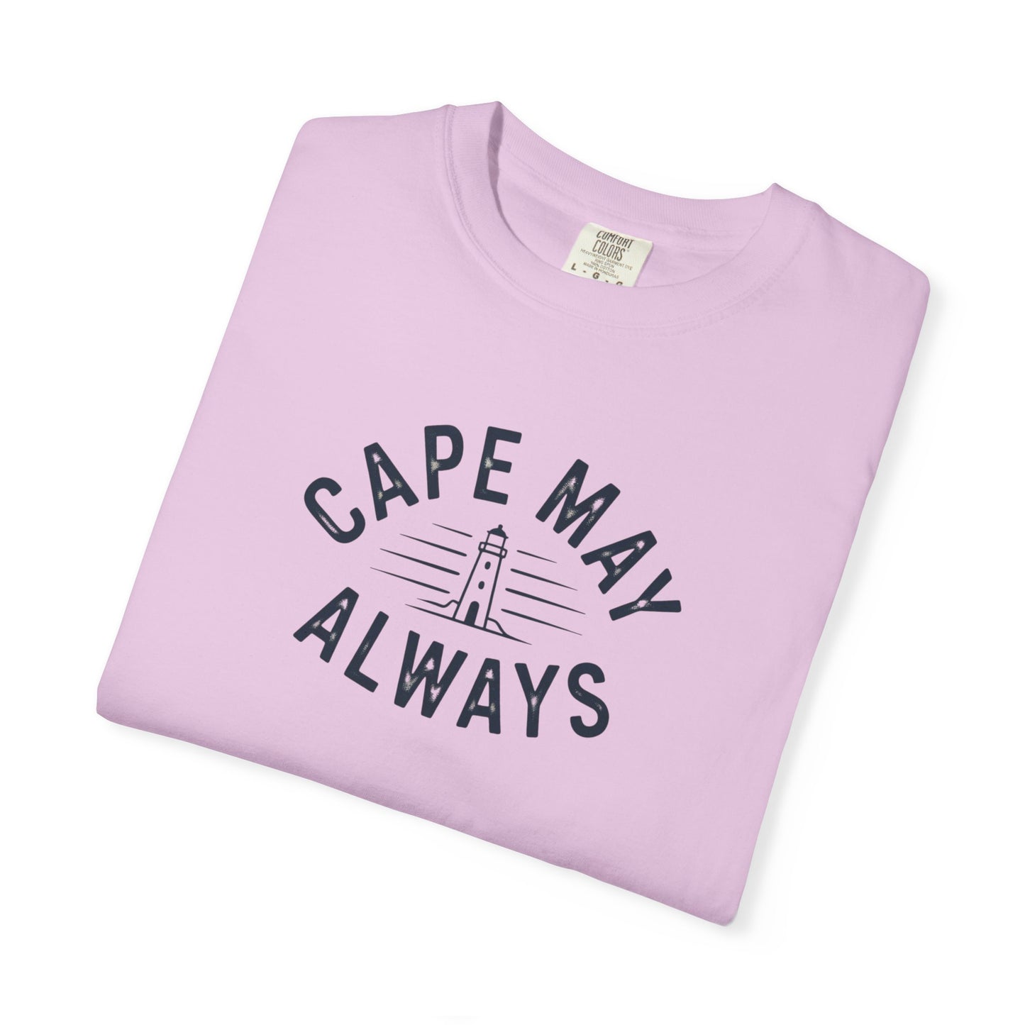 Cape May Always T-Shirt — New Jersey Shore Vintage Lighthouse Beach Tee