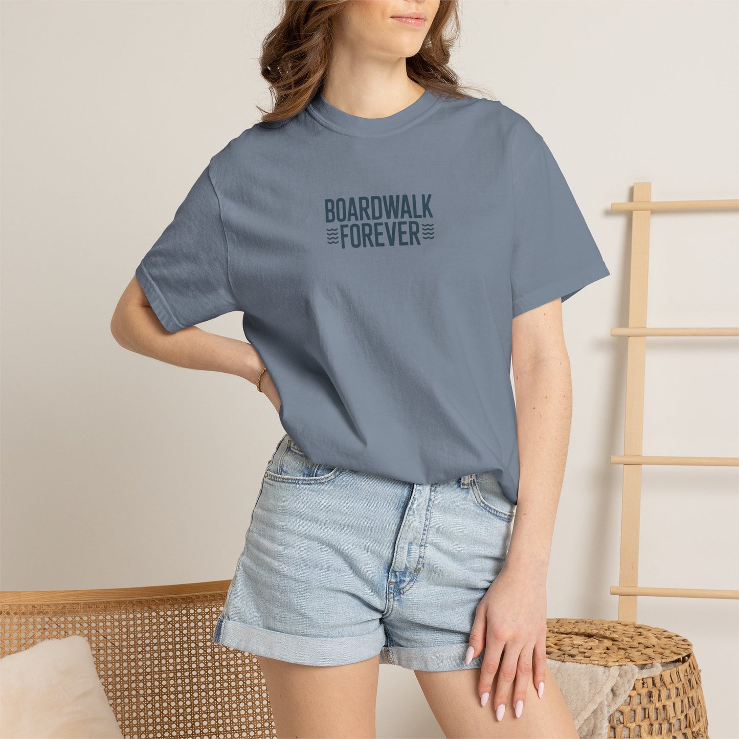 Boardwalk Forever T-Shirt — Vintage Coastal New Jersey Shore Graphic Tee