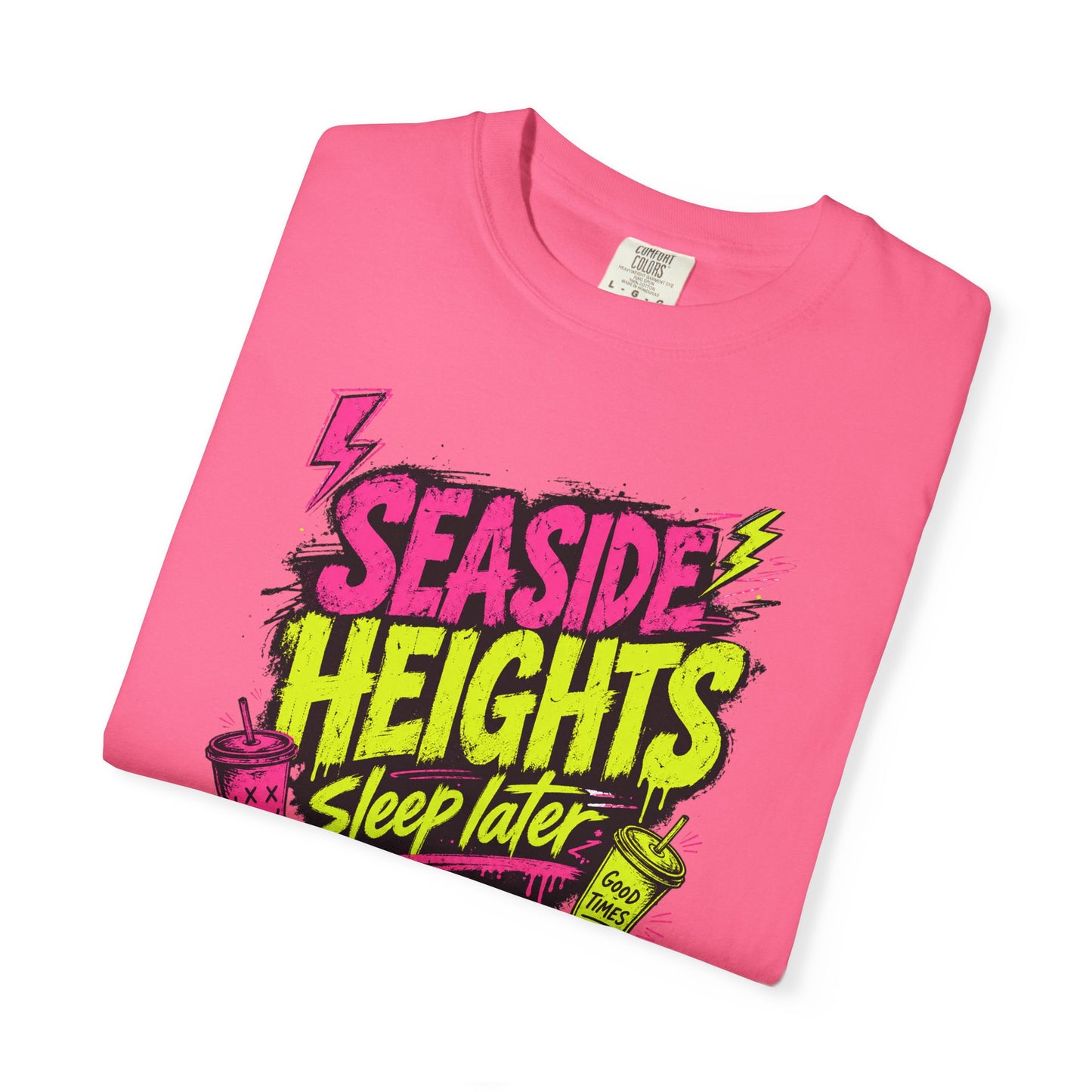Seaside Heights 'Sleep Later' Graphic T-Shirt