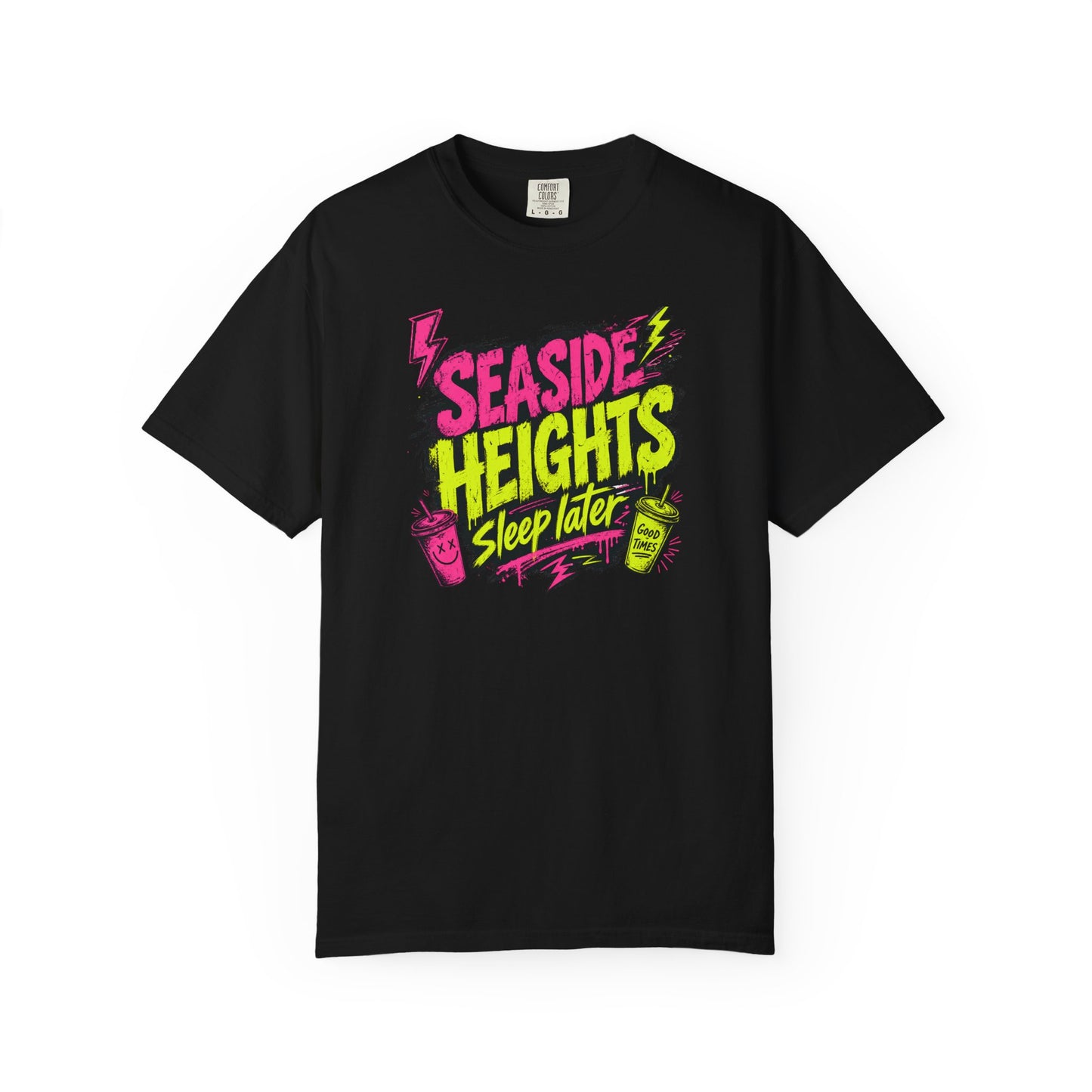 Seaside Heights 'Sleep Later' Graphic T-Shirt