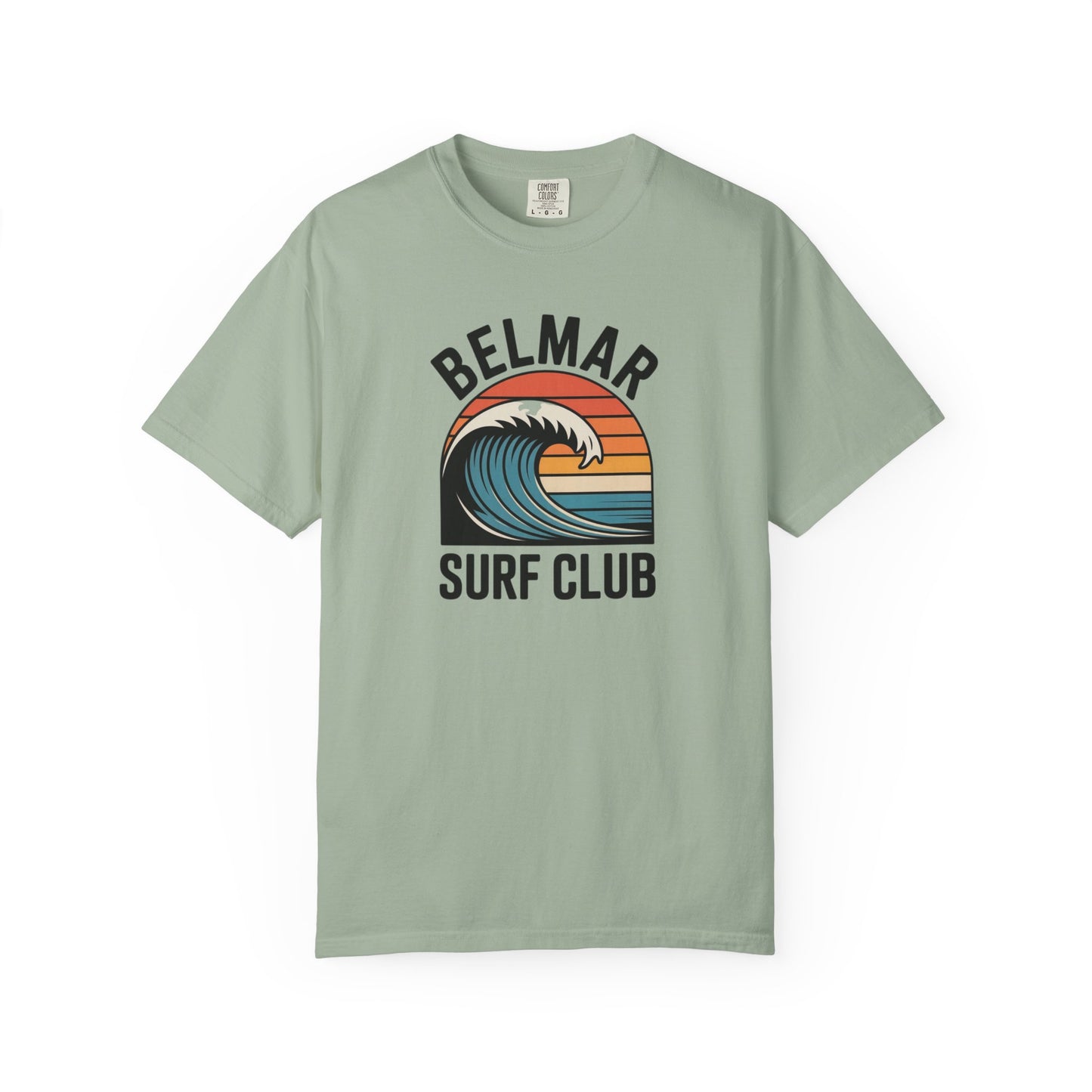 Belmar Surf Club T-Shirt — Retro Wave Beach Tee