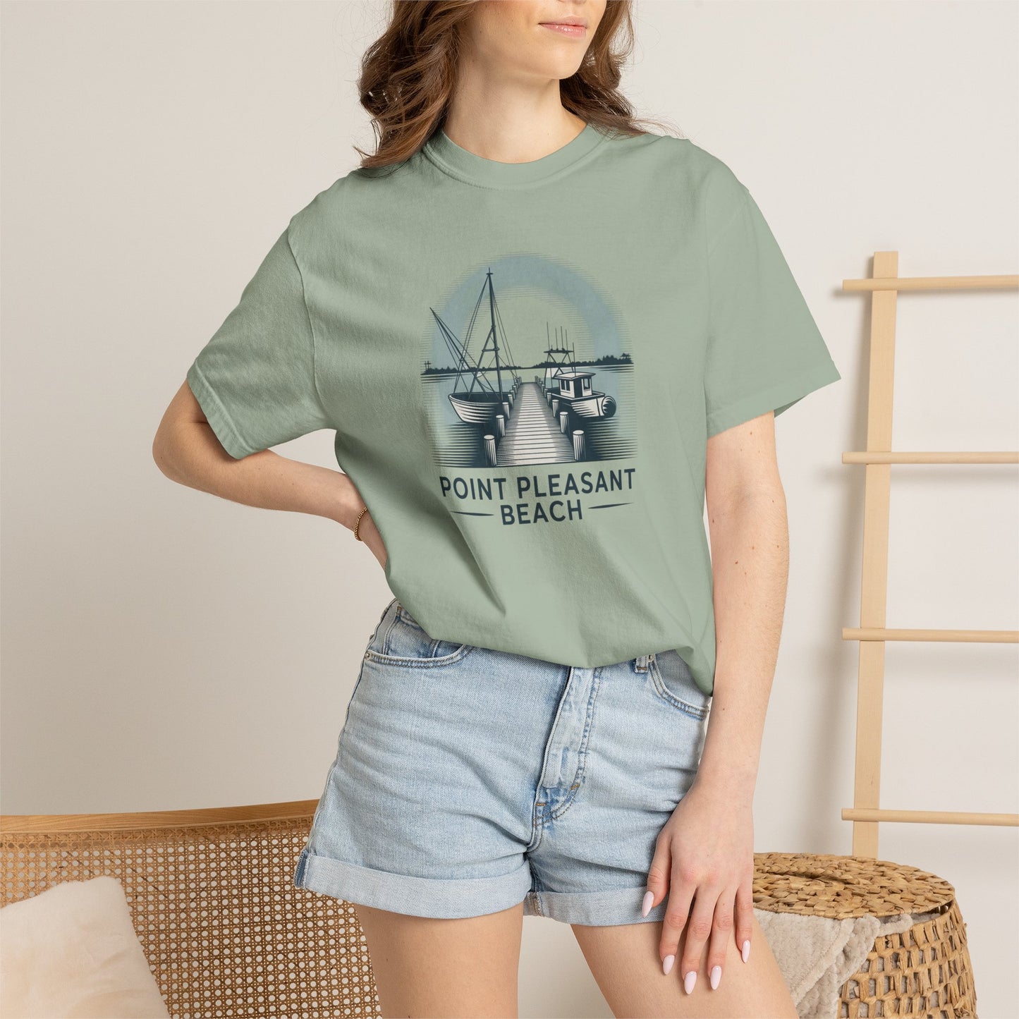 Point Pleasant Beach Jersey Shore T-Shirt — Beach Town Vintage Tee
