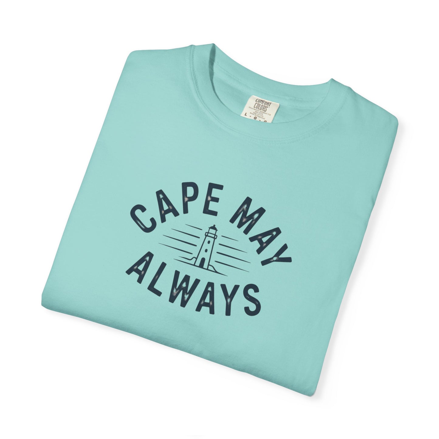 Cape May Always T-Shirt — New Jersey Shore Vintage Lighthouse Beach Tee