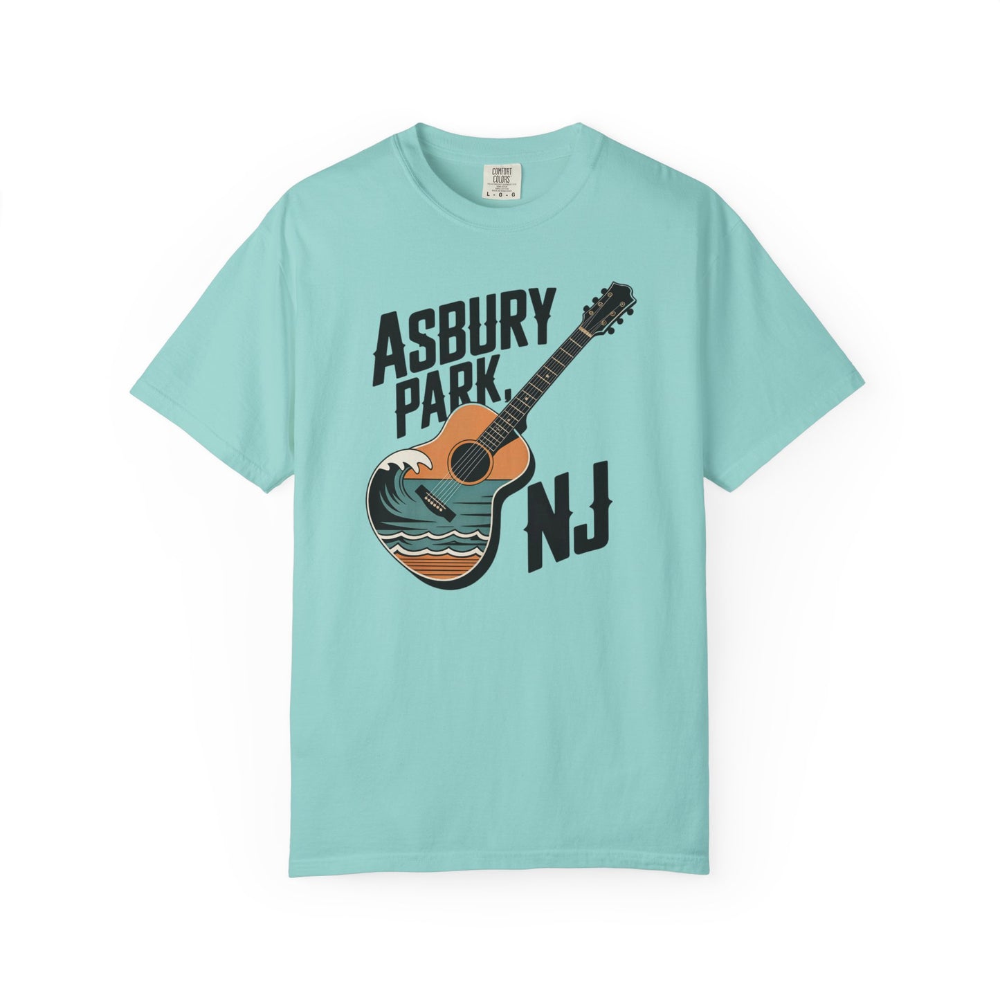 Asbury Park NJ Guitar Beach T-Shirt