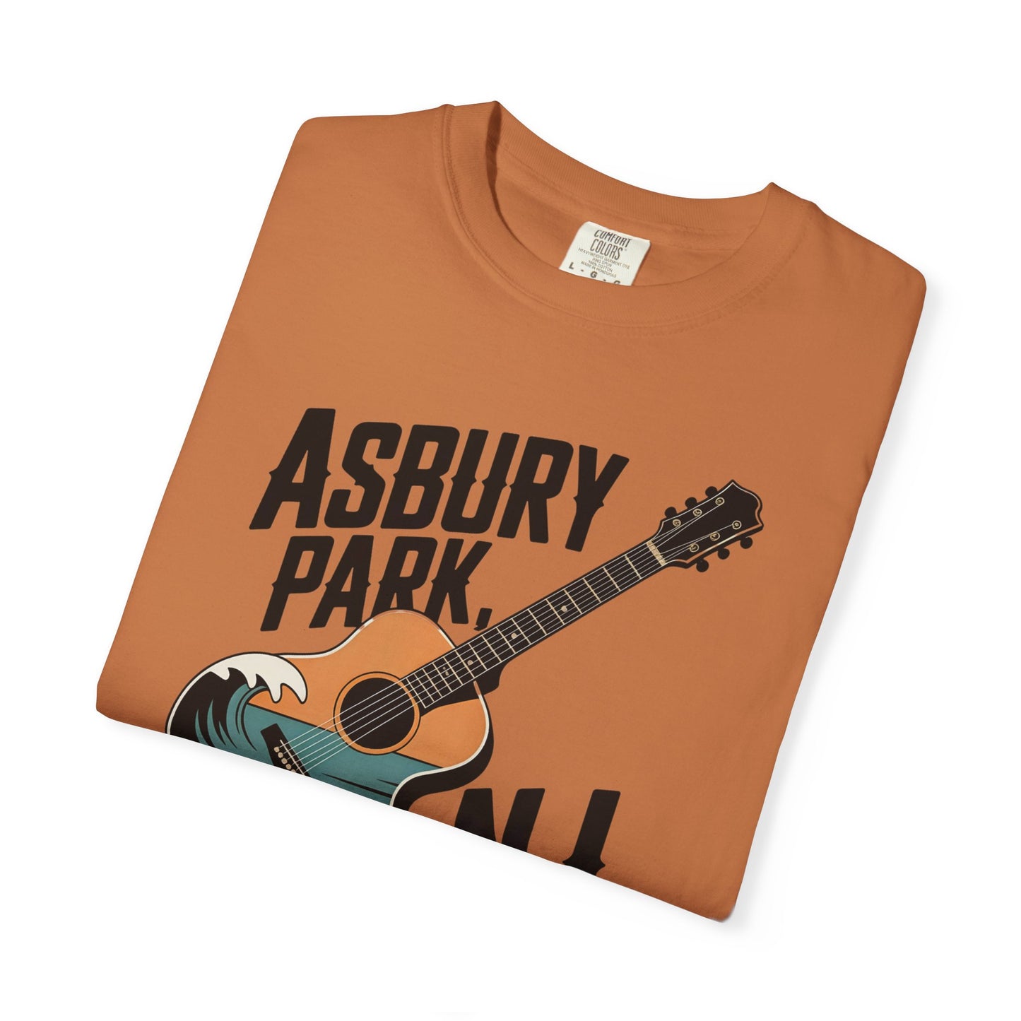 Asbury Park NJ Guitar Beach T-Shirt
