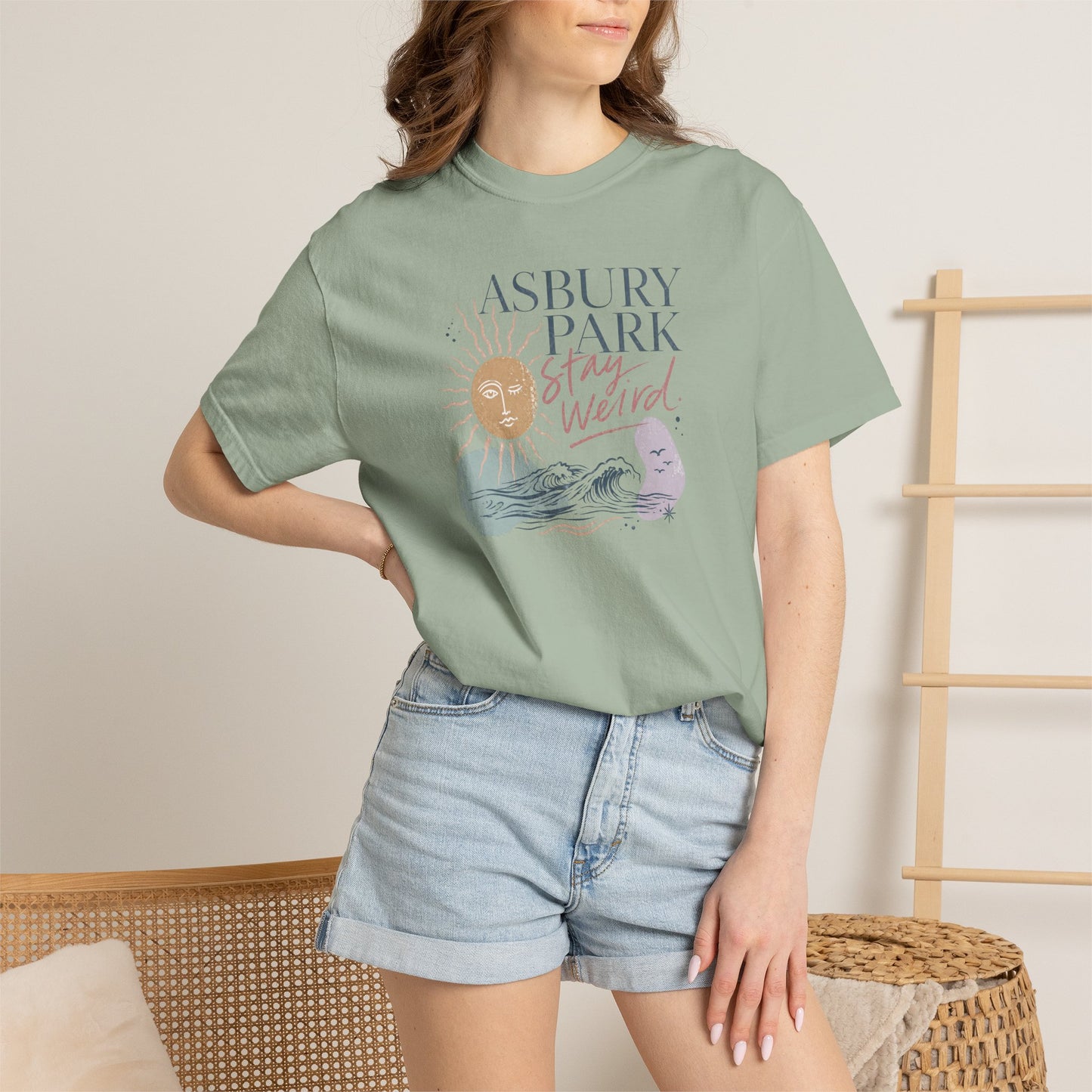Asbury Park "Stay Weird" T-Shirt — New Jersey Shore Tee