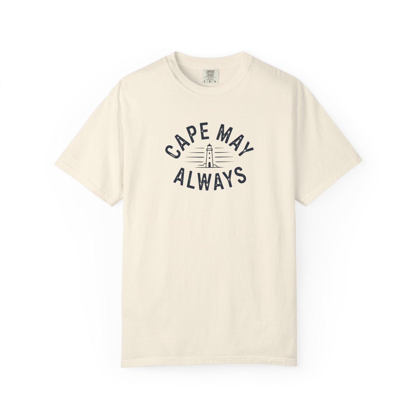 Cape May Always T-Shirt — New Jersey Shore Vintage Lighthouse Beach Tee