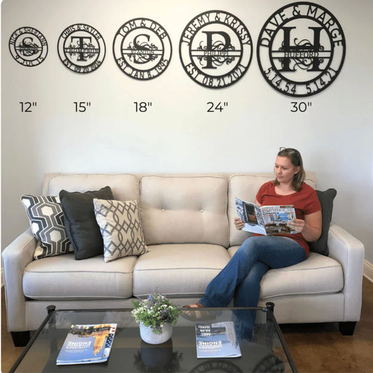 Elaborate Name - Steel Sign