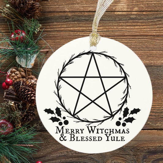Merry Witchmas Ornament