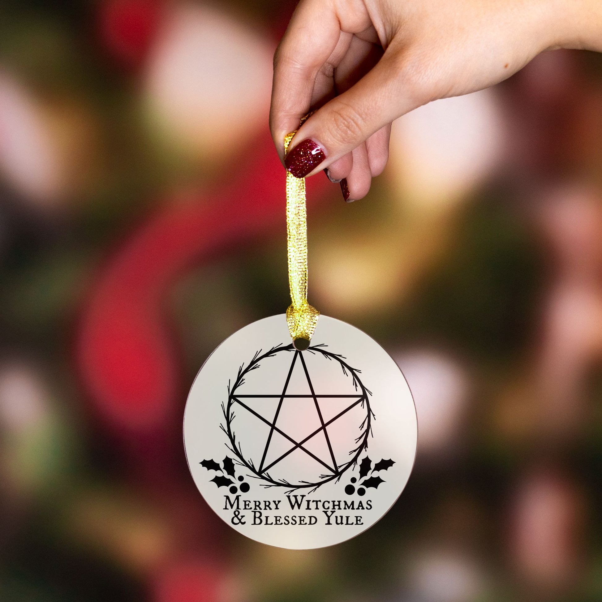 Merry Witchmas Ornament