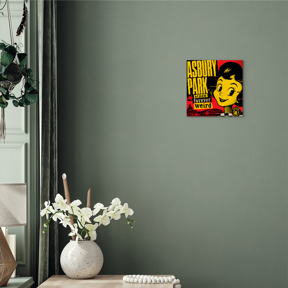 Asbury Park — Since Forever Weird | Premium High-Gloss Aluminum Metal Print II
