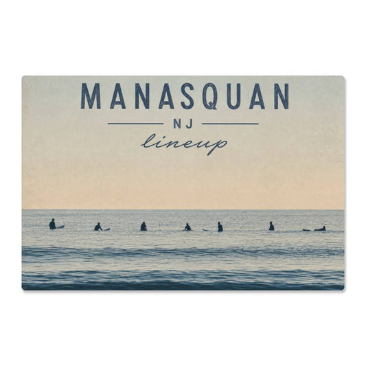 Manasquan NJ — Lineup | Premium High-Gloss Aluminum Metal Print