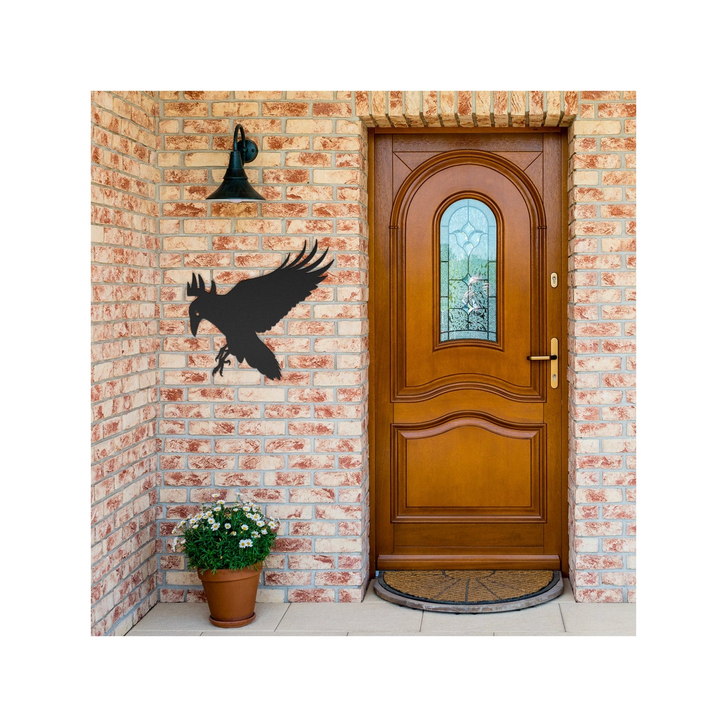 Raven, Bird Metal Art, Raven Art, Gothic Home Decor, Crow Wall Decor, Metal Wall Decor, Raven Artwork, Metal Raven Wall Hanging, Bird Art clickcoastal