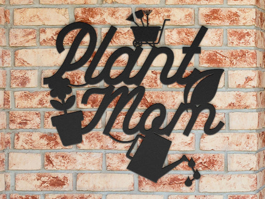 Custom Garden Sign | Plant Lady | Metal Signs | Mom Gift From Son | Gift For Mom | Plant Lover | Mothers Day Gift | Gardening Gift