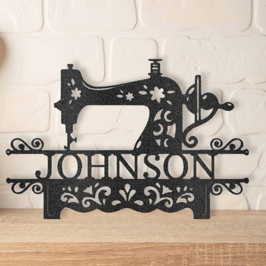 Sewing Machine Monogram