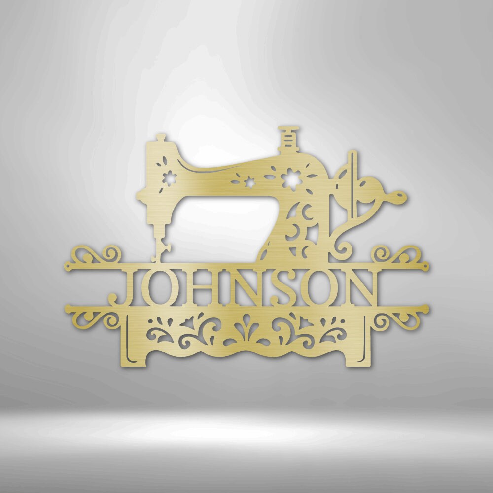 Sewing Machine Monogram clickcoastal