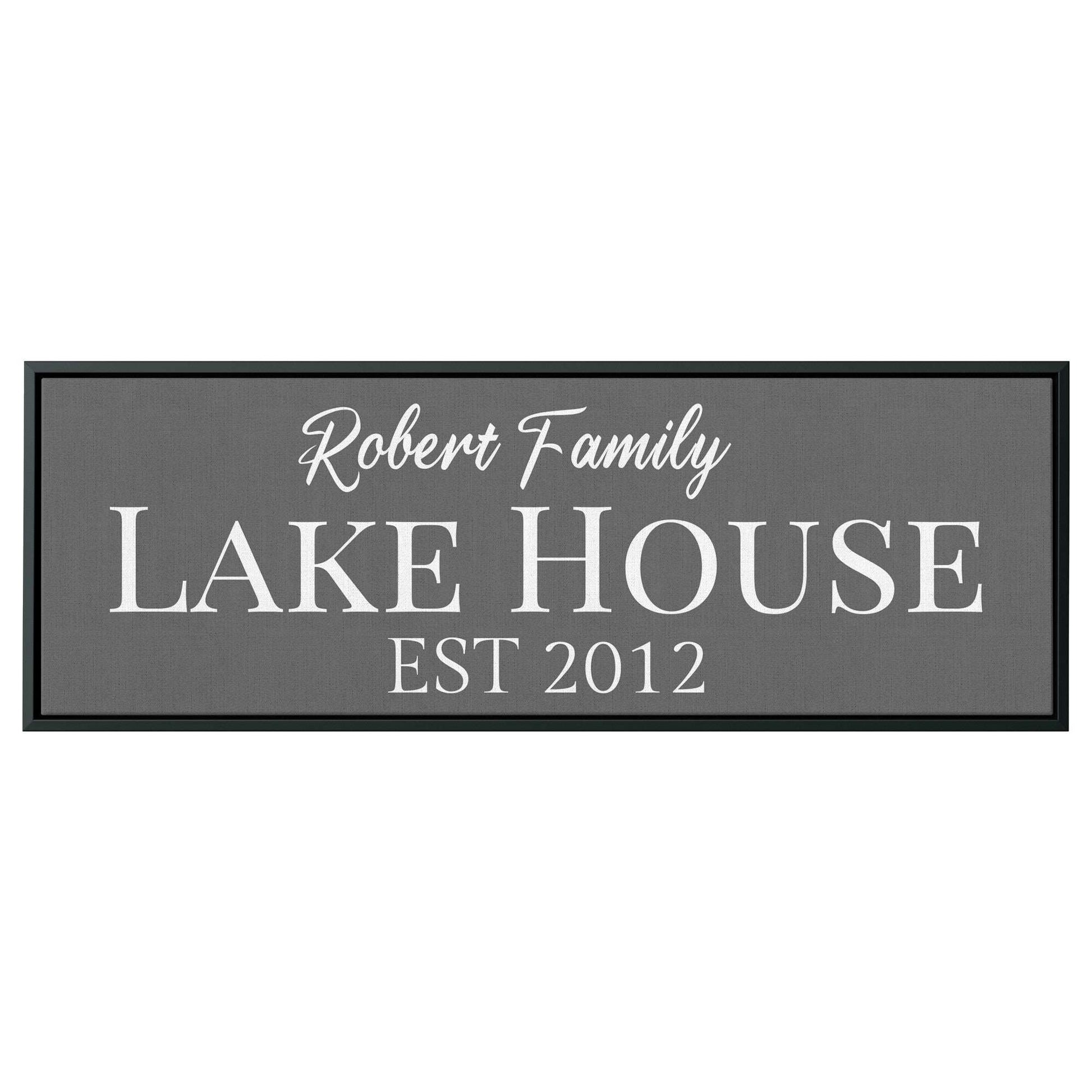 Lake House Sign Personalized | Custom Lake House Sign | Lakehouse Name Sign | Custom Family Lake House Decor | Cabin Home Lake Signs | Lake Life Sign |